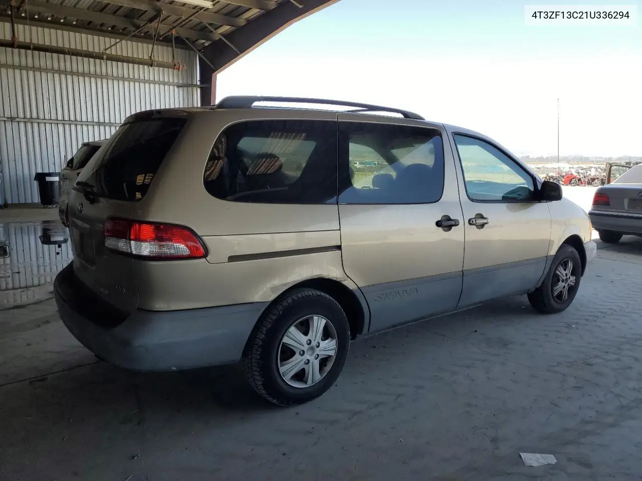 2001 Toyota Sienna Le VIN: 4T3ZF13C21U336294 Lot: 62144945