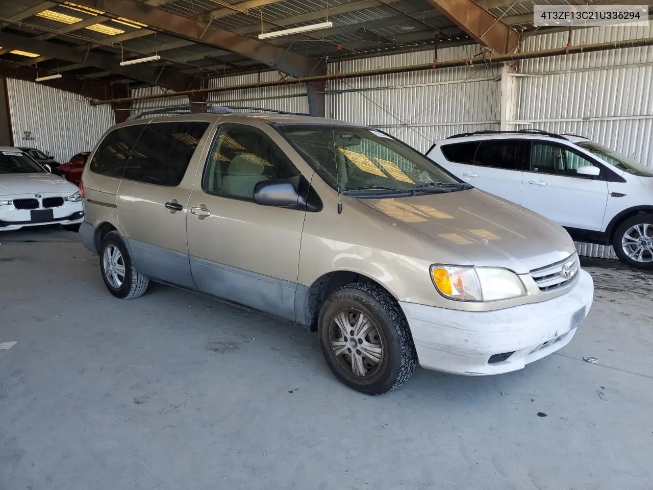 2001 Toyota Sienna Le VIN: 4T3ZF13C21U336294 Lot: 62144945