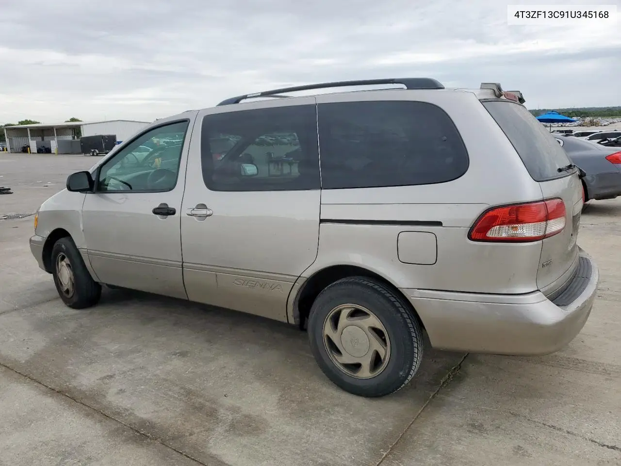 2001 Toyota Sienna Le VIN: 4T3ZF13C91U345168 Lot: 63500405
