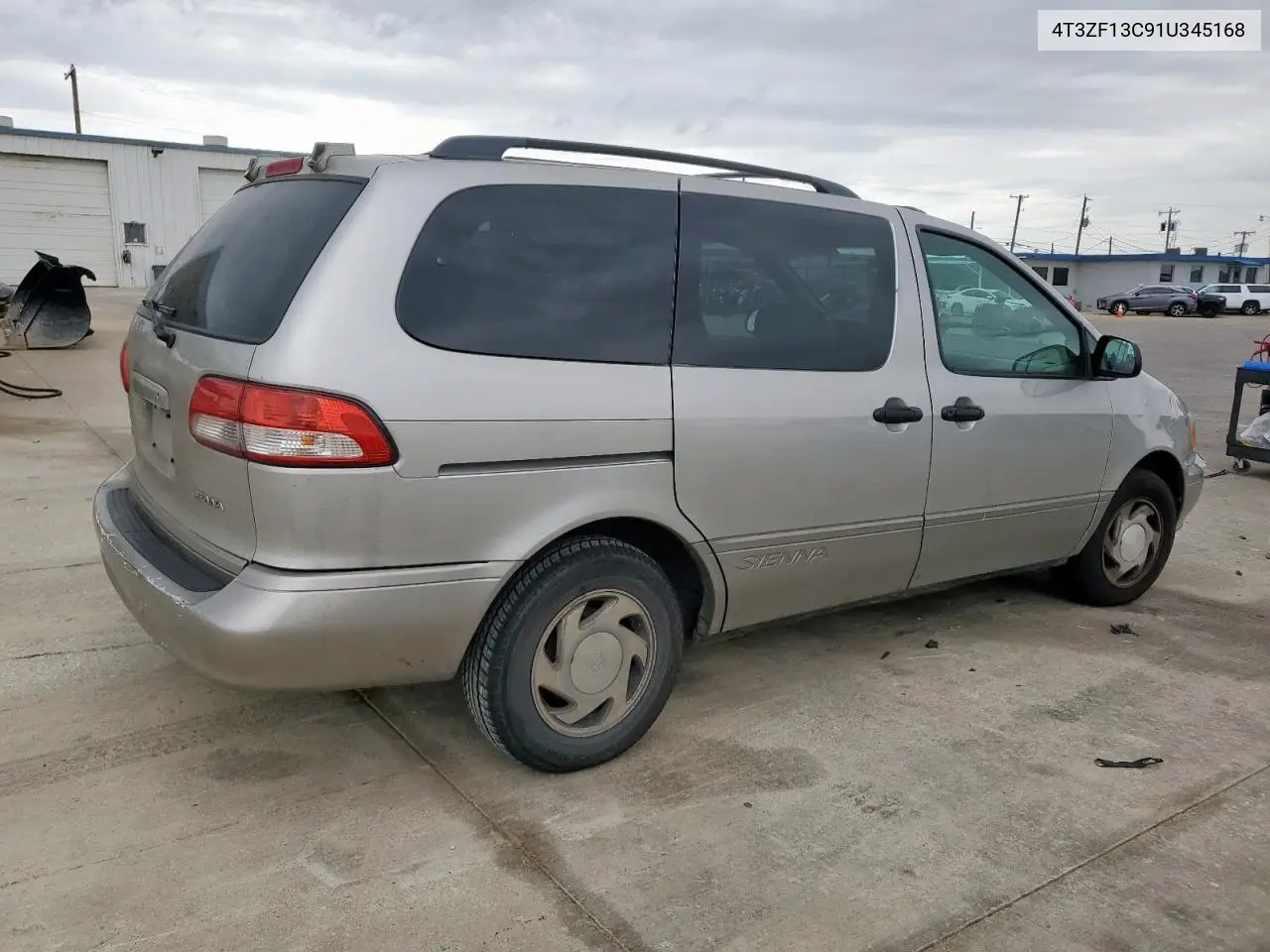 2001 Toyota Sienna Le VIN: 4T3ZF13C91U345168 Lot: 63500405