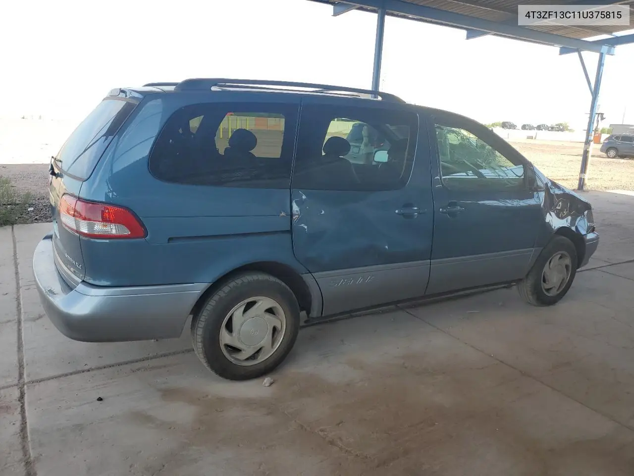 2001 Toyota Sienna Le VIN: 4T3ZF13C11U375815 Lot: 64862495