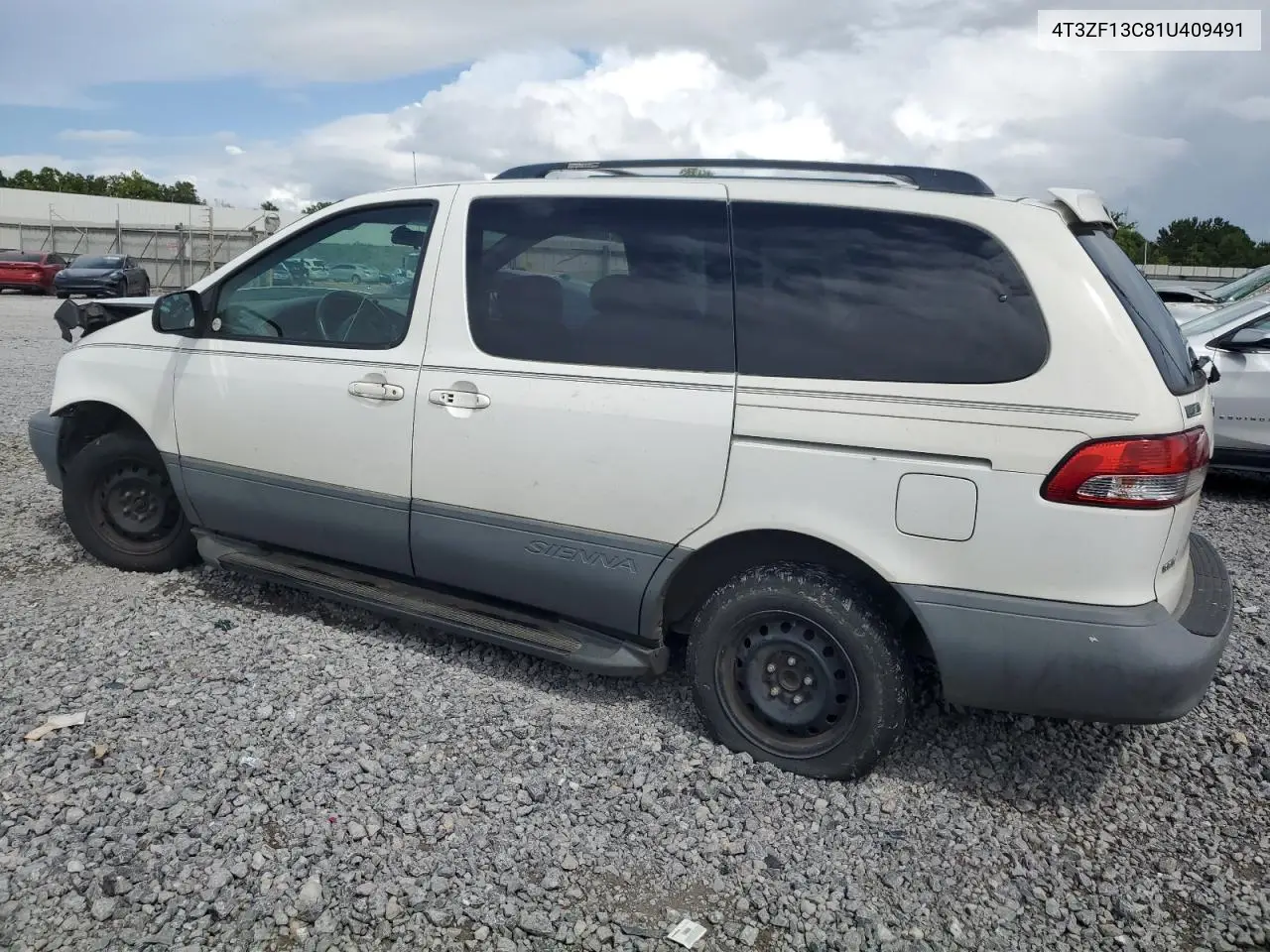 2001 Toyota Sienna Le VIN: 4T3ZF13C81U409491 Lot: 65229545