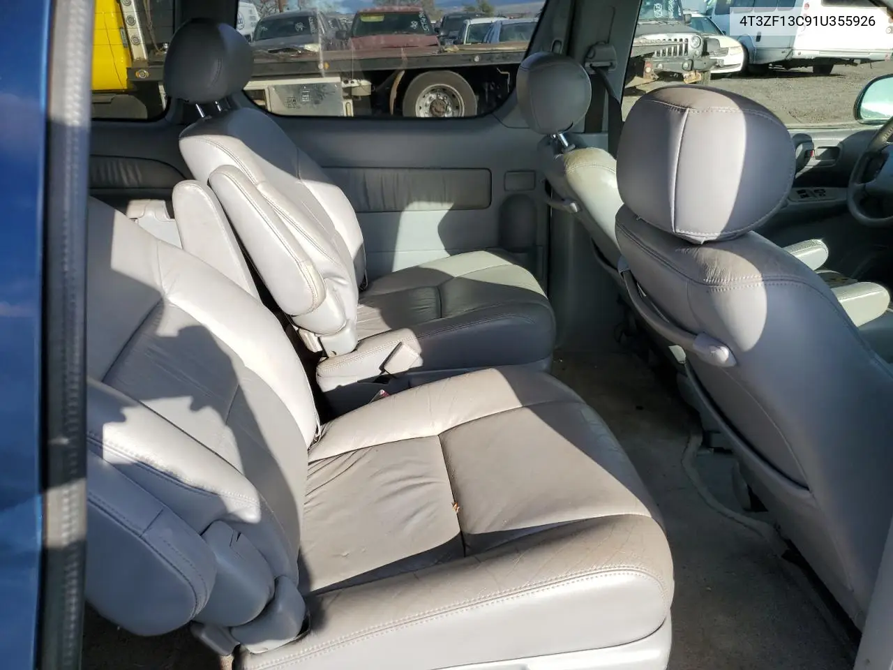 2001 Toyota Sienna Le VIN: 4T3ZF13C91U355926 Lot: 88992805
