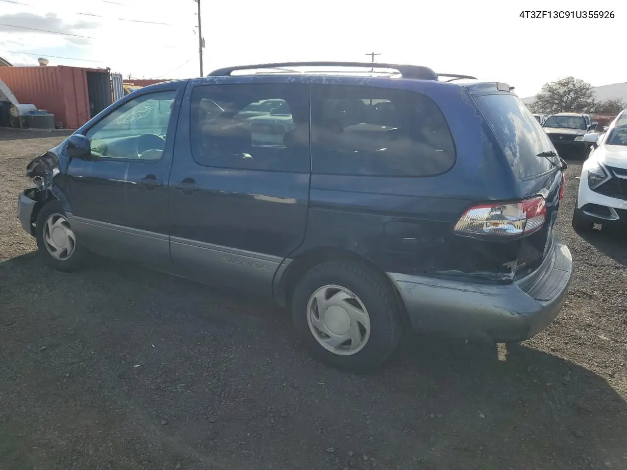 2001 Toyota Sienna Le VIN: 4T3ZF13C91U355926 Lot: 88992805
