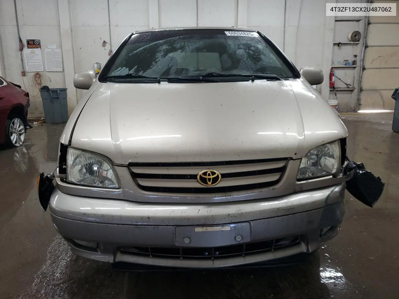 2002 Toyota Sienna Le VIN: 4T3ZF13CX2U487062 Lot: 60634825
