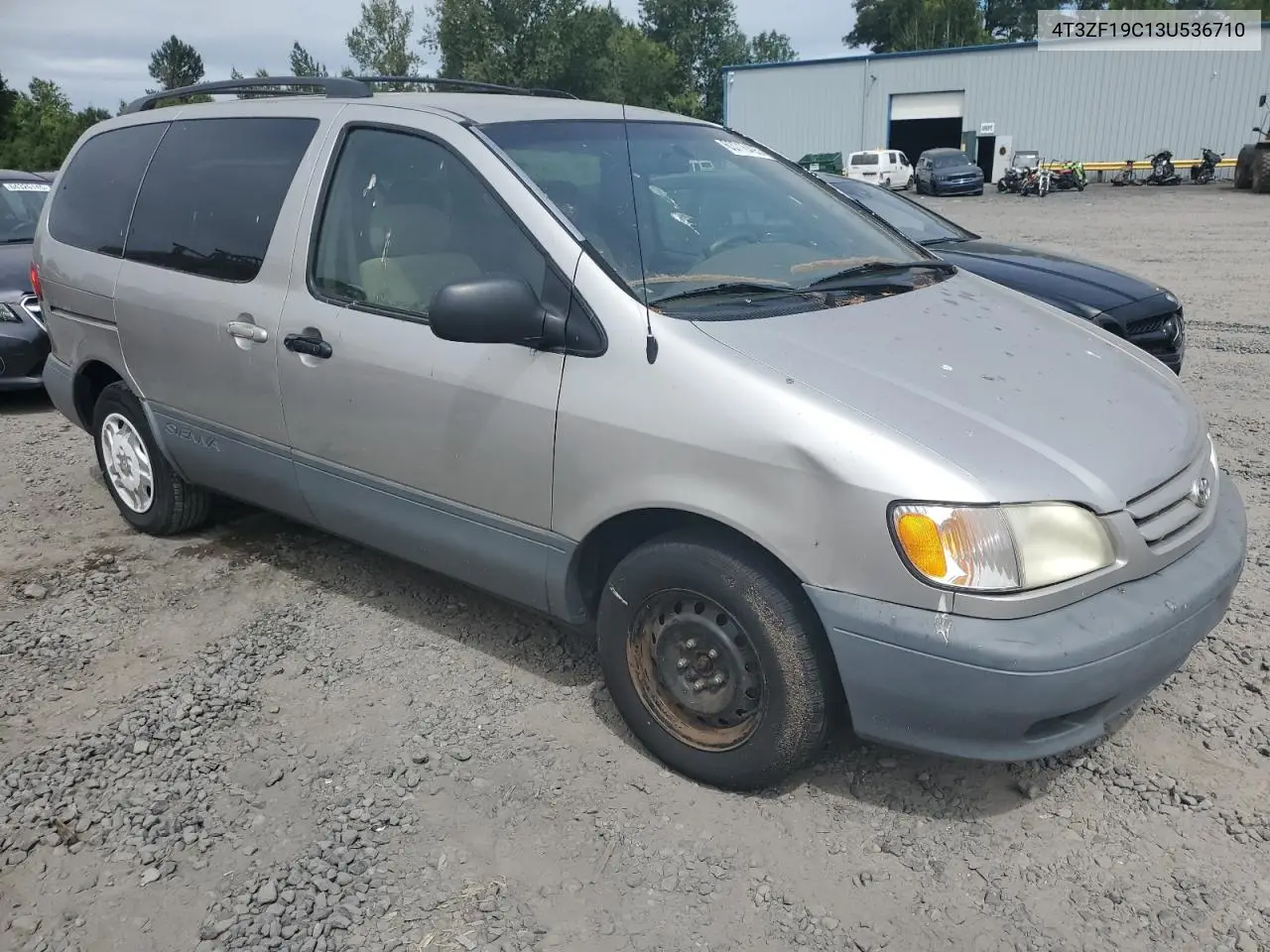 2002 Toyota Sienna Ce VIN: 4T3ZF19C13U536710 Lot: 63716495