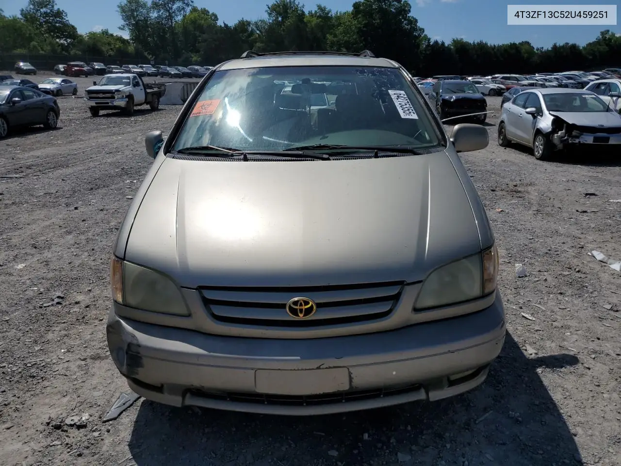 2002 Toyota Sienna Le VIN: 4T3ZF13C52U459251 Lot: 64275355