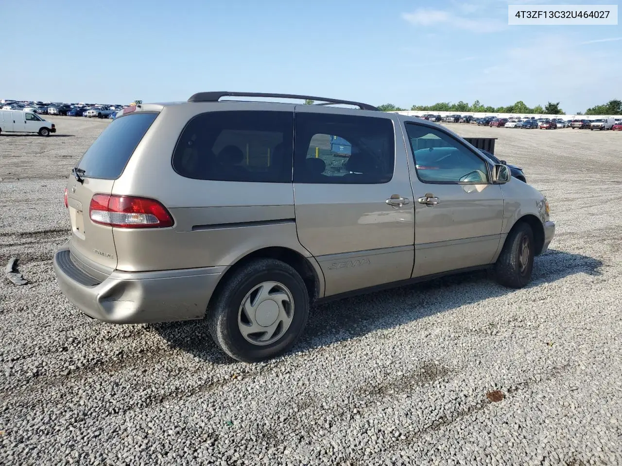 2002 Toyota Sienna Le VIN: 4T3ZF13C32U464027 Lot: 65051145