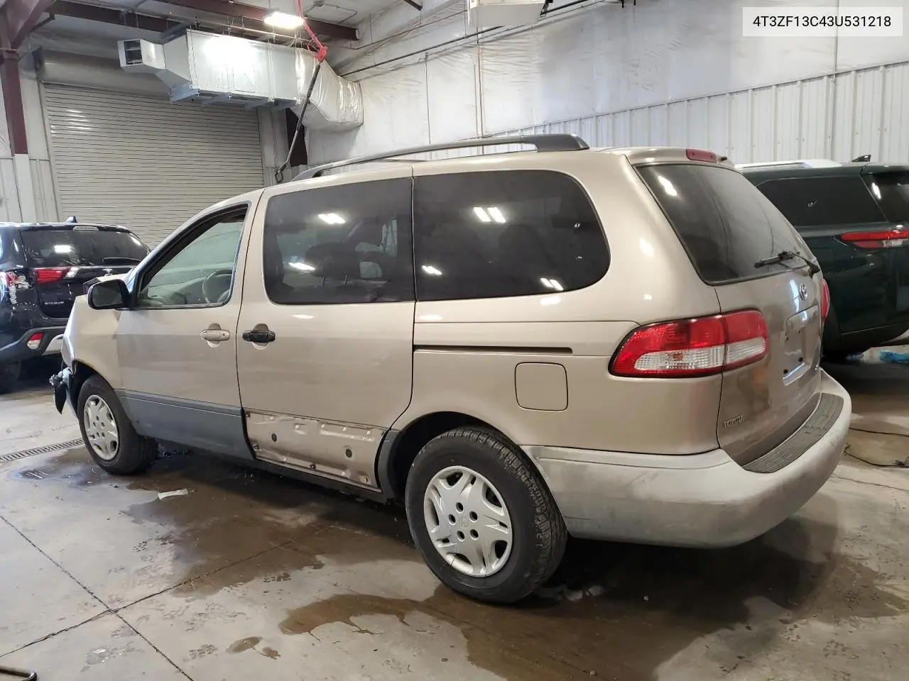 2003 Toyota Sienna Le VIN: 4T3ZF13C43U531218 Lot: 56753215