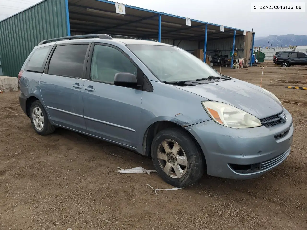2004 Toyota Sienna Ce VIN: 5TDZA23C64S136108 Lot: 47030925