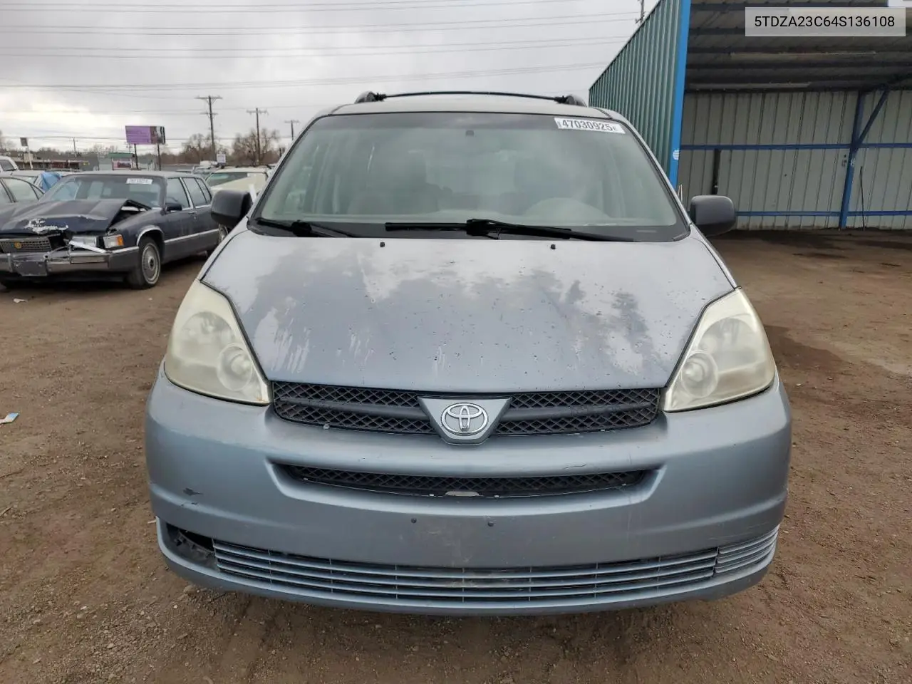 2004 Toyota Sienna Ce VIN: 5TDZA23C64S136108 Lot: 47030925