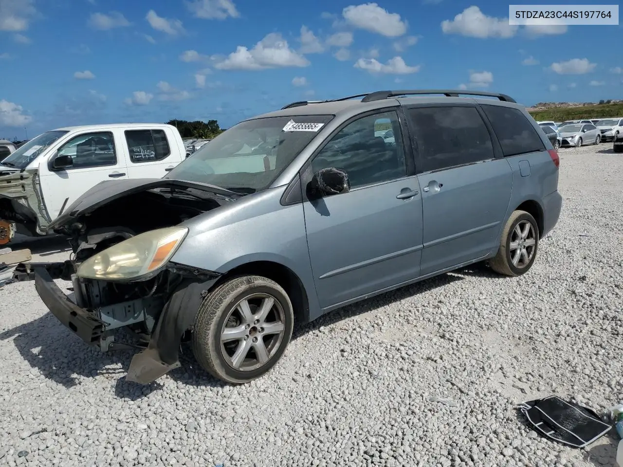 2004 Toyota Sienna Ce VIN: 5TDZA23C44S197764 Lot: 54855865