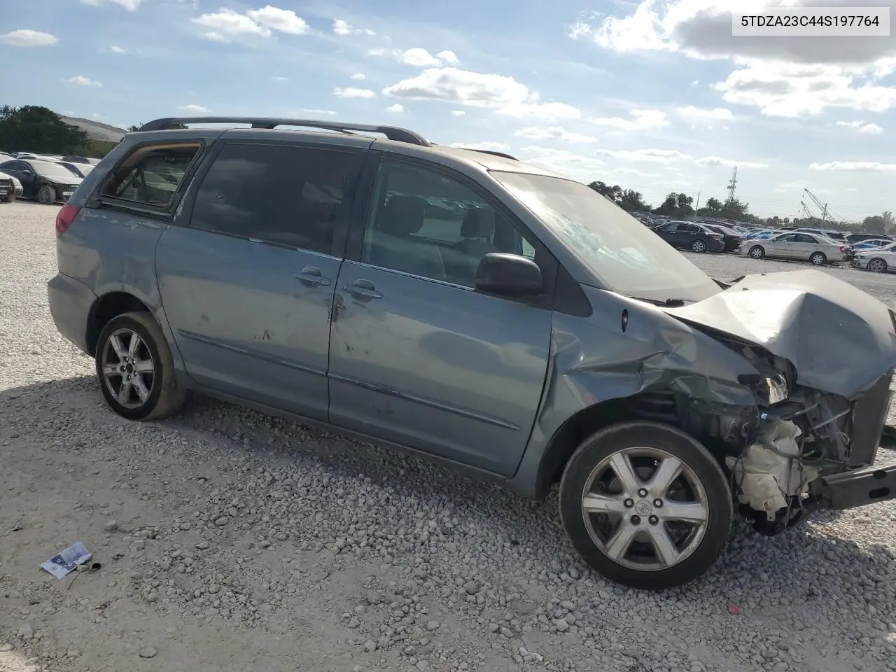2004 Toyota Sienna Ce VIN: 5TDZA23C44S197764 Lot: 54855865
