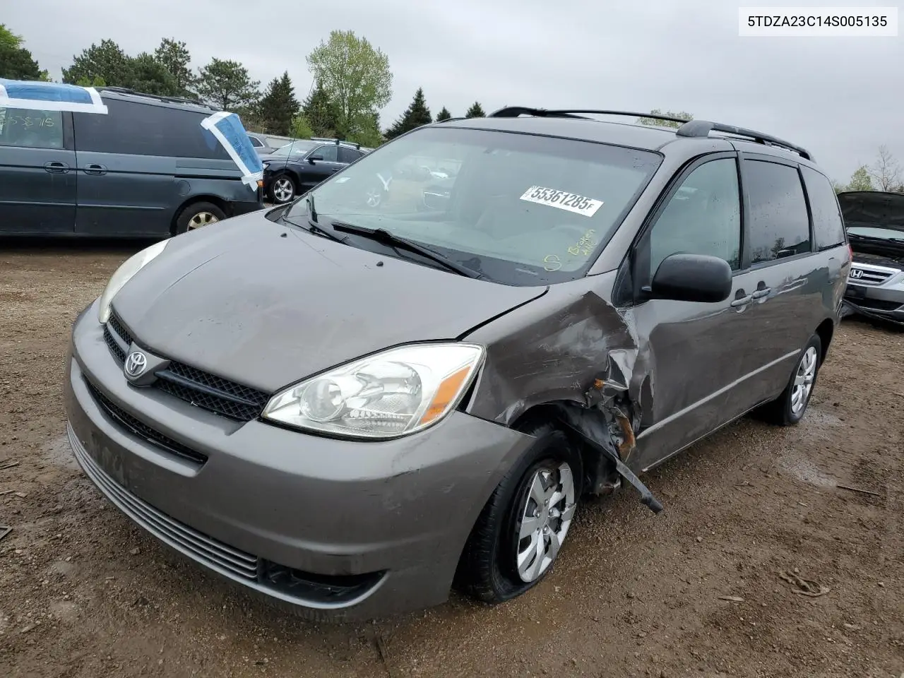 5tdza23c14s005135 5TDZA23C14S005135 2004 Toyota Sienna Ce