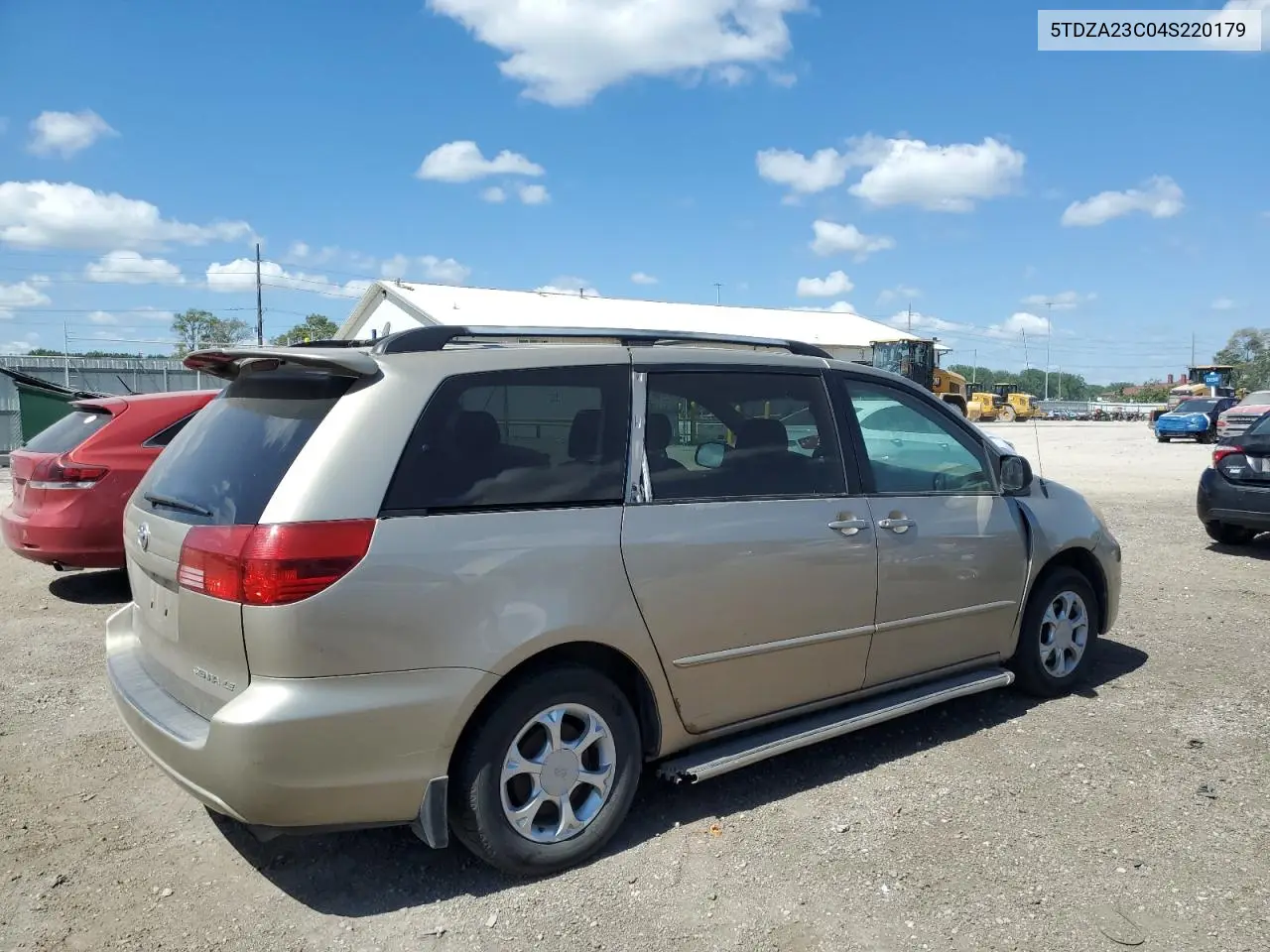 2004 Toyota Sienna Ce VIN: 5TDZA23C04S220179 Lot: 56070095
