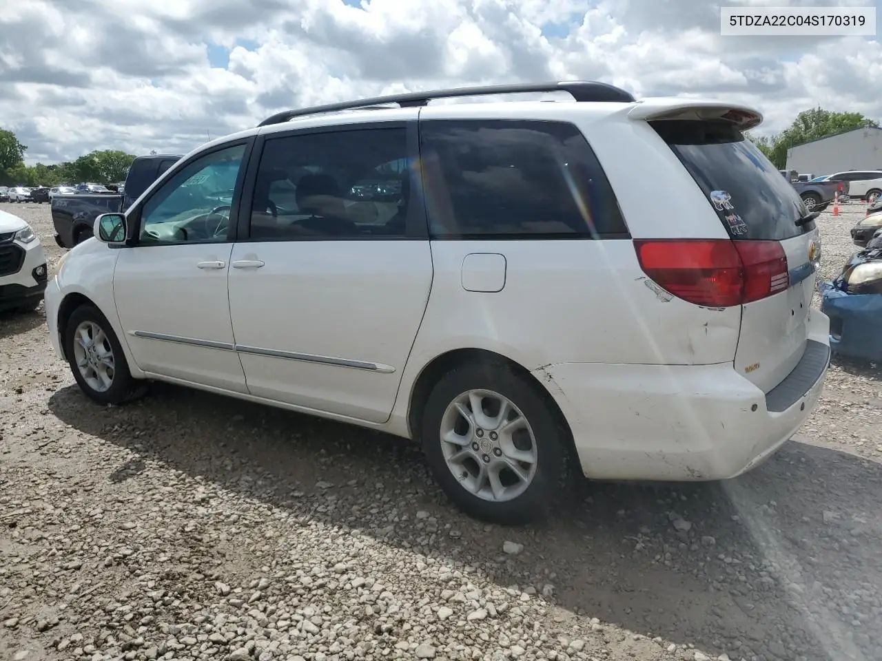 2004 Toyota Sienna Xle VIN: 5TDZA22C04S170319 Lot: 56543265
