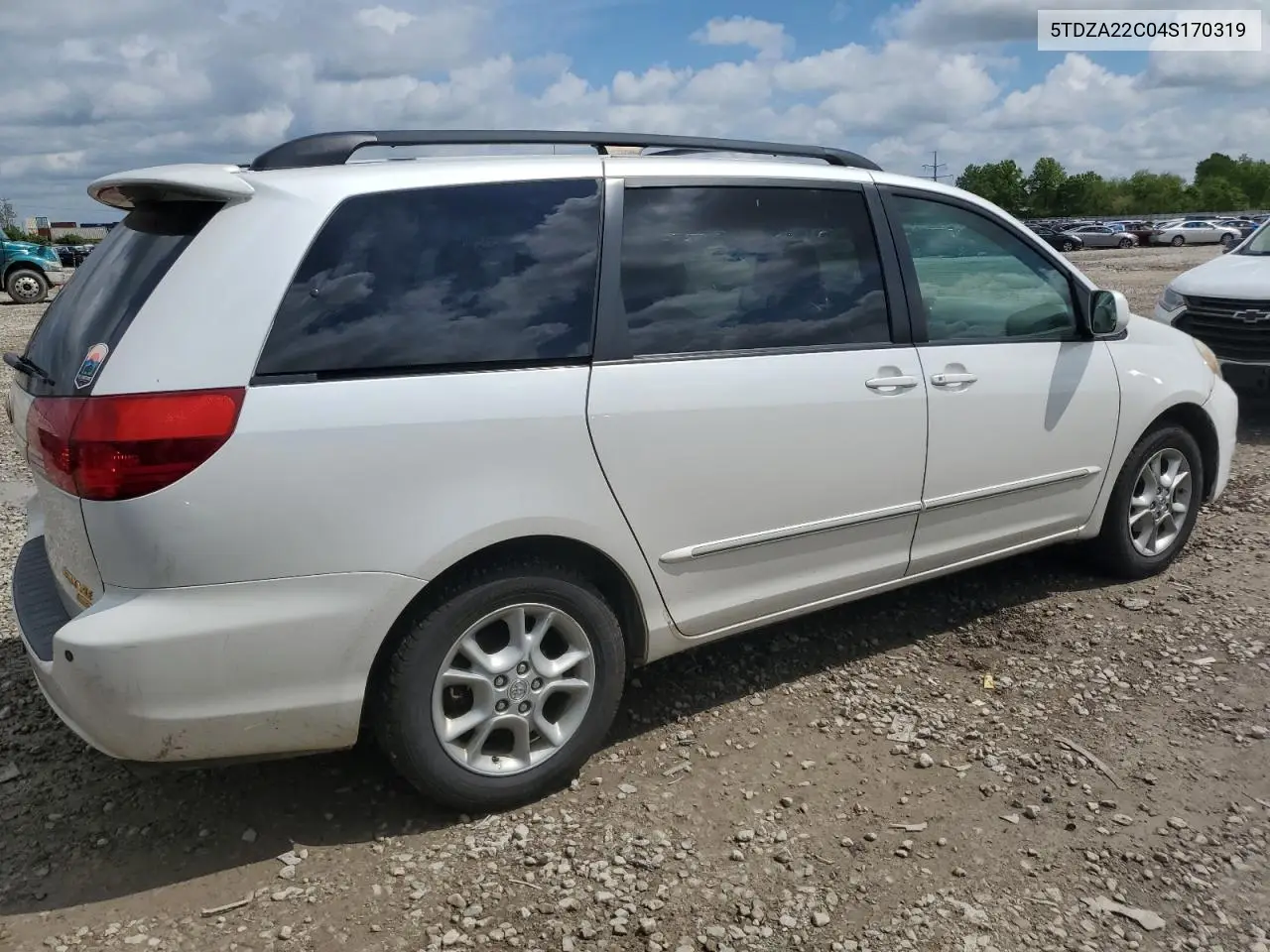 2004 Toyota Sienna Xle VIN: 5TDZA22C04S170319 Lot: 56543265
