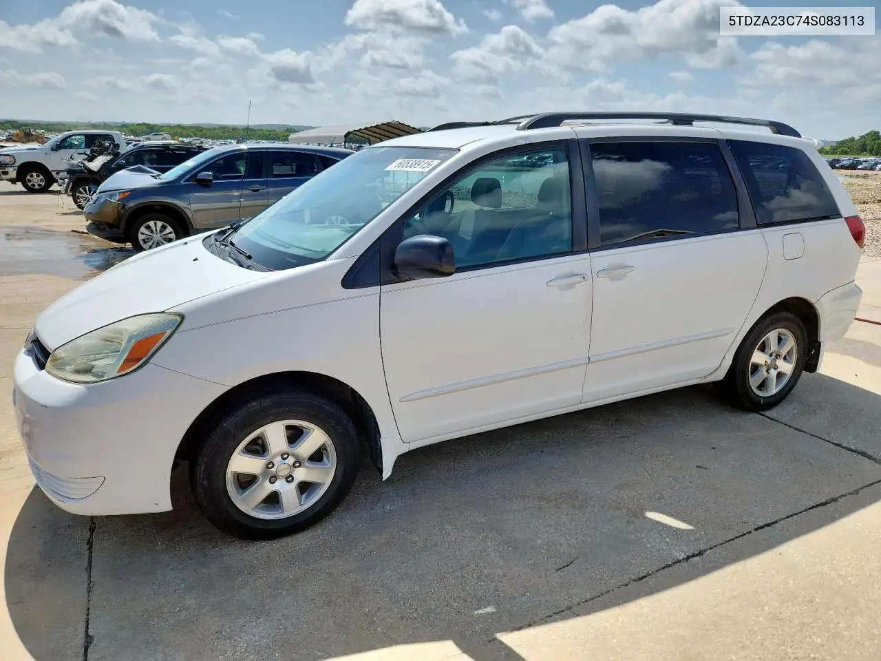2004 Toyota Sienna Ce VIN: 5TDZA23C74S083113 Lot: 60538915