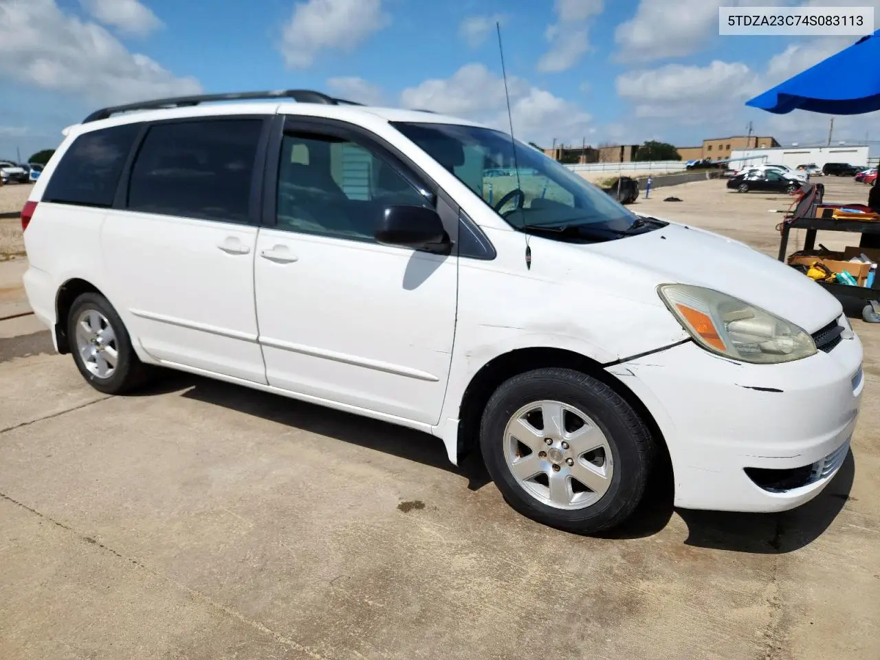 2004 Toyota Sienna Ce VIN: 5TDZA23C74S083113 Lot: 60538915