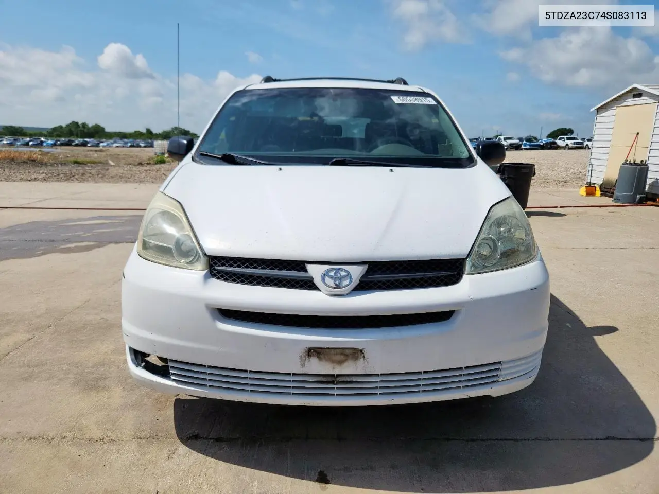 2004 Toyota Sienna Ce VIN: 5TDZA23C74S083113 Lot: 60538915