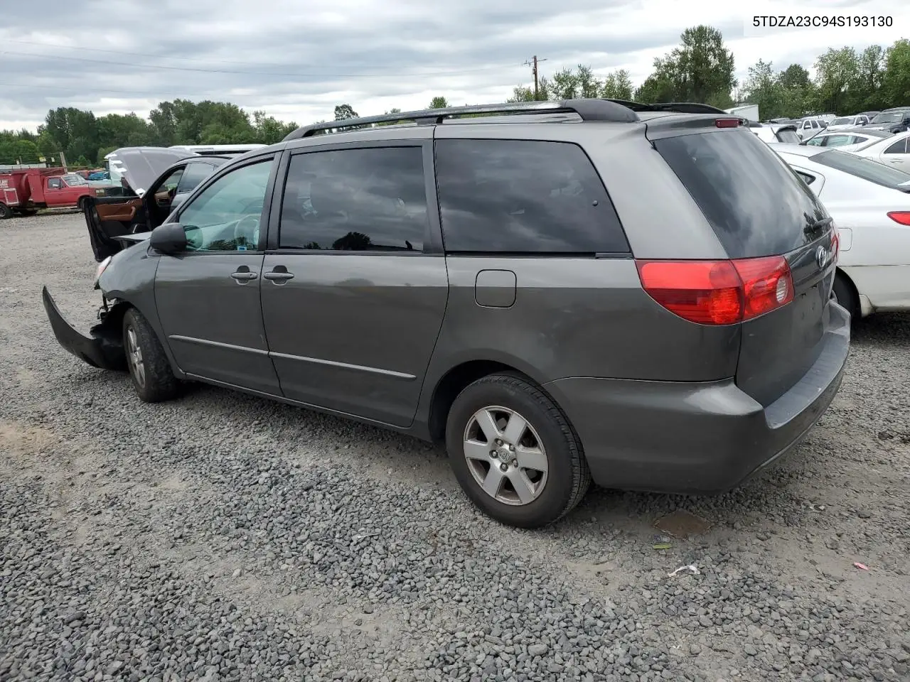 2004 Toyota Sienna Ce VIN: 5TDZA23C94S193130 Lot: 62331635
