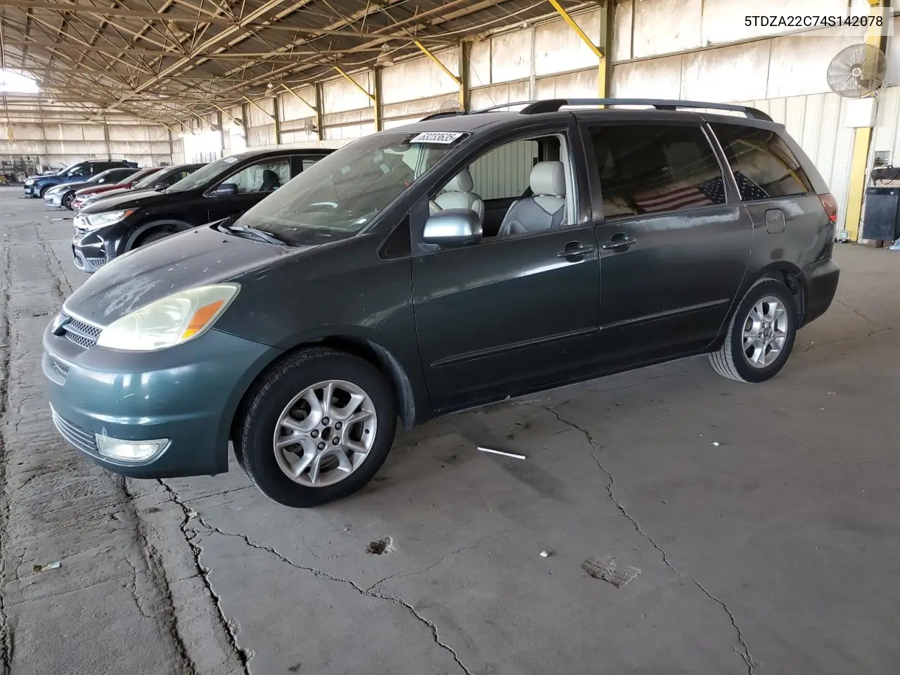 2004 Toyota Sienna Xle VIN: 5TDZA22C74S142078 Lot: 63233635
