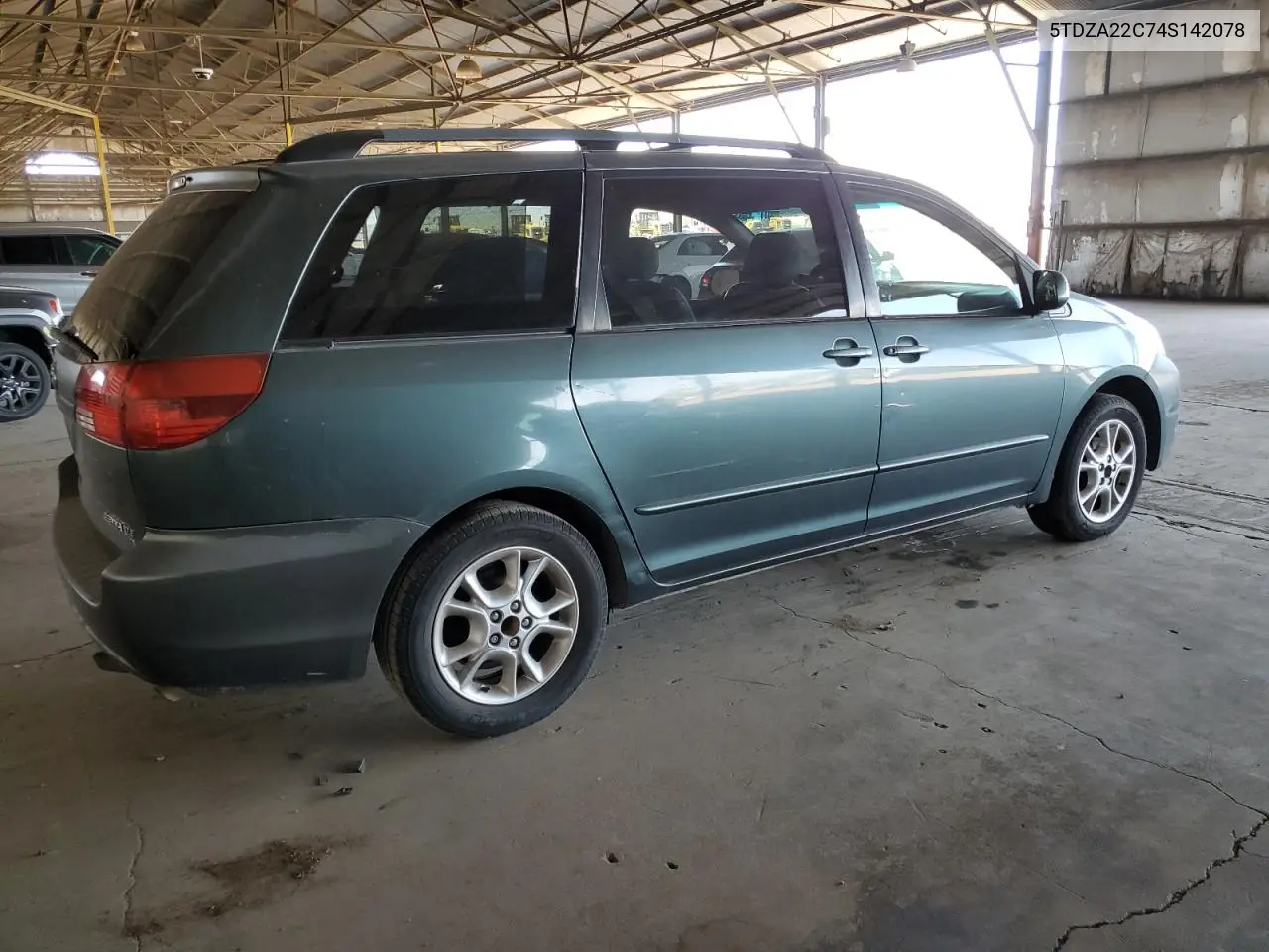 2004 Toyota Sienna Xle VIN: 5TDZA22C74S142078 Lot: 63233635