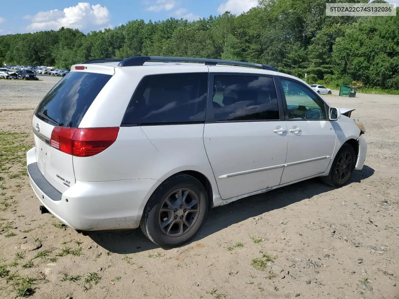 2004 Toyota Sienna Xle VIN: 5TDZA22C74S132036 Lot: 63510695