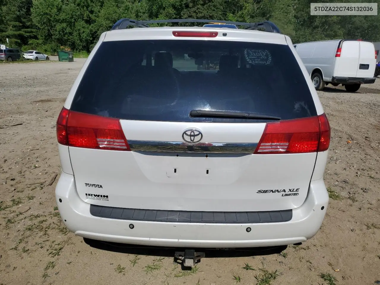 2004 Toyota Sienna Xle VIN: 5TDZA22C74S132036 Lot: 63510695