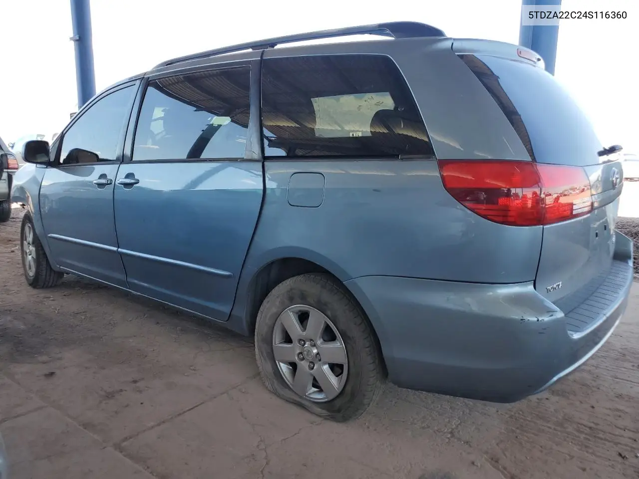 2004 Toyota Sienna Xle VIN: 5TDZA22C24S116360 Lot: 63624155
