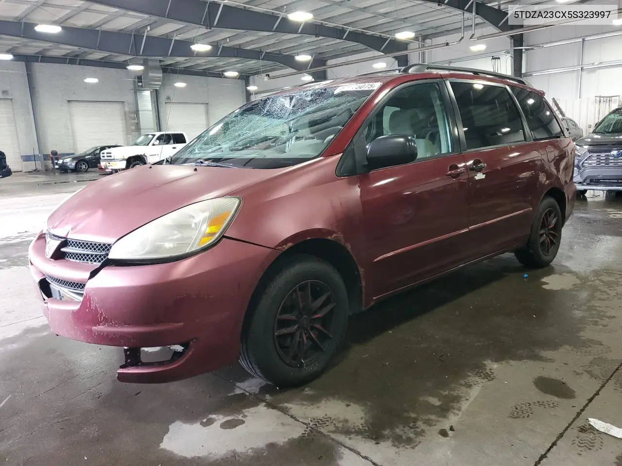 2005 Toyota Sienna Ce VIN: 5TDZA23CX5S323997 Lot: 54575075