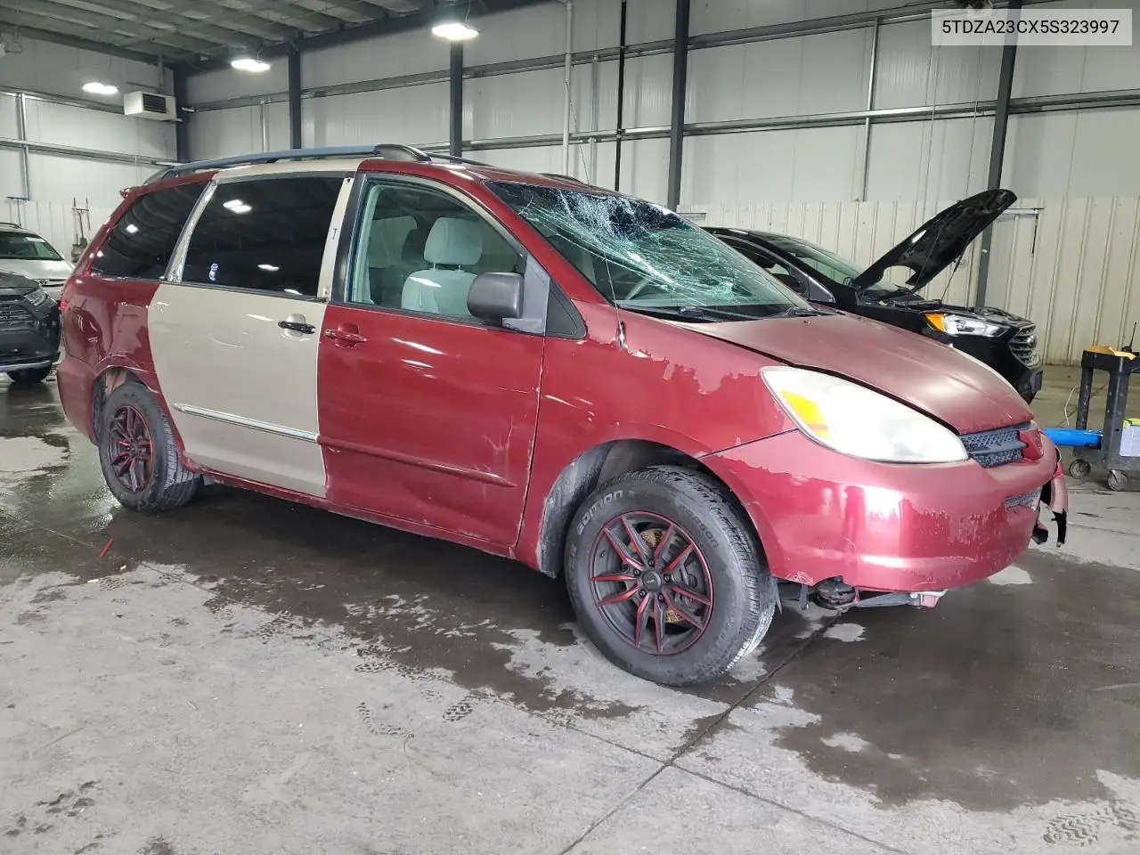2005 Toyota Sienna Ce VIN: 5TDZA23CX5S323997 Lot: 54575075
