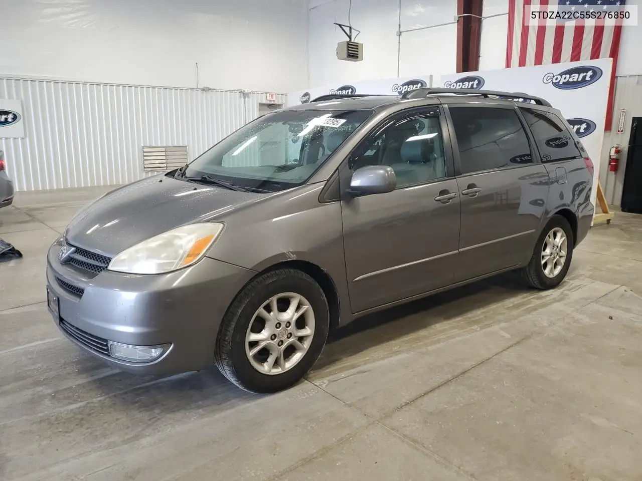 2005 Toyota Sienna Xle VIN: 5TDZA22C55S276850 Lot: 56713295