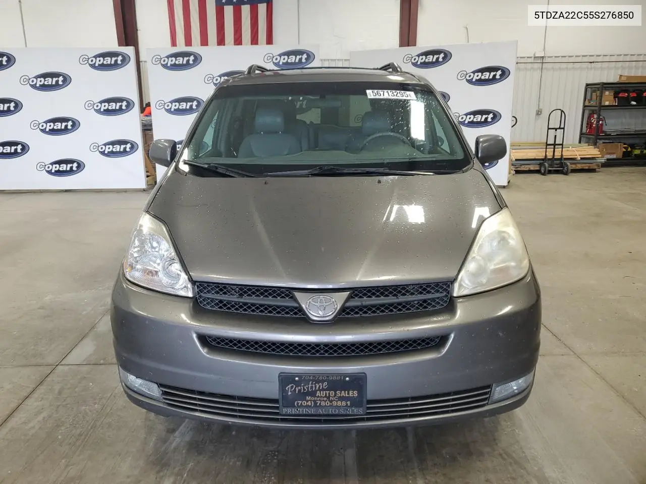 2005 Toyota Sienna Xle VIN: 5TDZA22C55S276850 Lot: 56713295