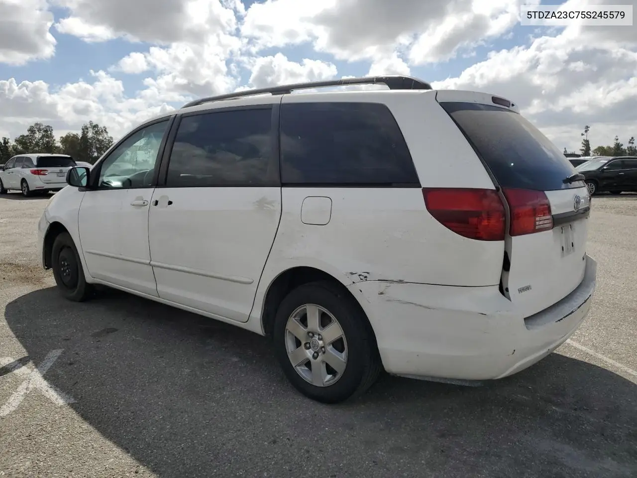 2005 Toyota Sienna Ce VIN: 5TDZA23C75S245579 Lot: 56883315