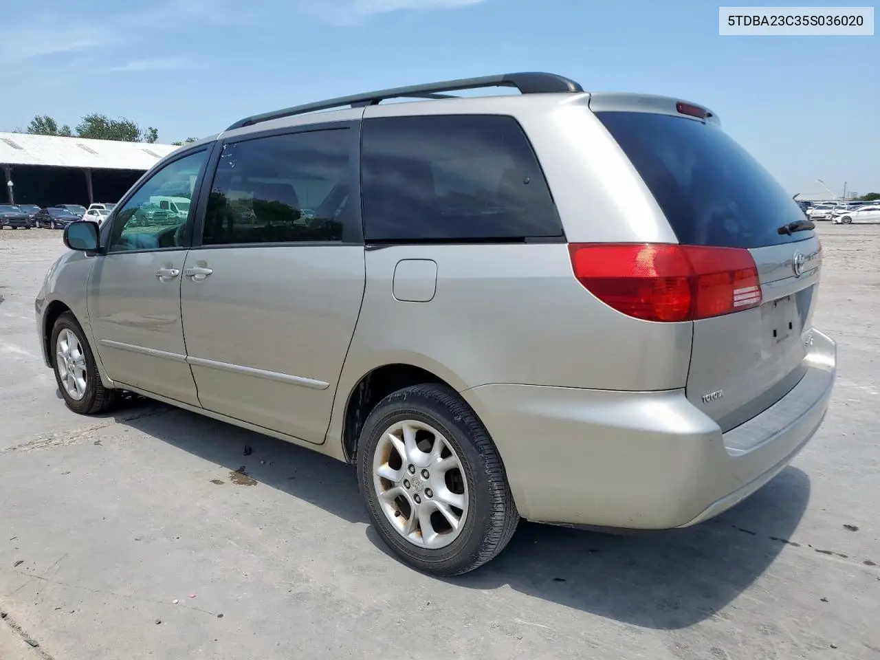 2005 Toyota Sienna Le VIN: 5TDBA23C35S036020 Lot: 56961925