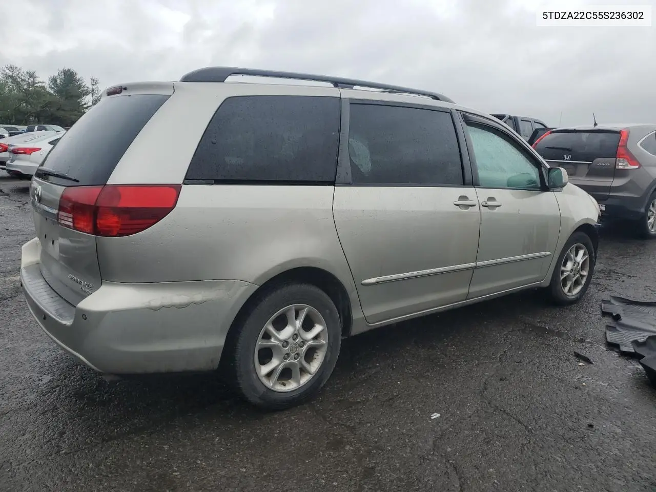 2005 Toyota Sienna Xle VIN: 5TDZA22C55S236302 Lot: 57027755