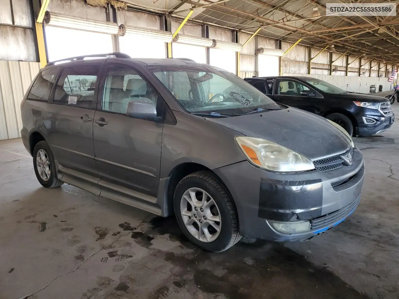 5tdza22c55s353586 5TDZA22C55S353586 2005 Toyota Sienna Xle