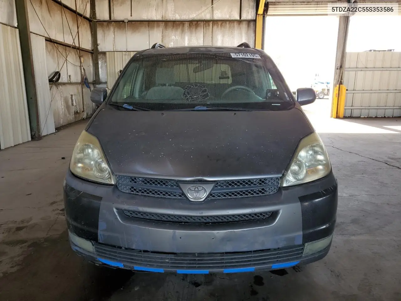 5tdza22c55s353586 5TDZA22C55S353586 2005 Toyota Sienna Xle
