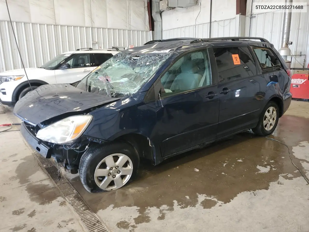2005 Toyota Sienna Xle VIN: 5TDZA22C85S271688 Lot: 62462585