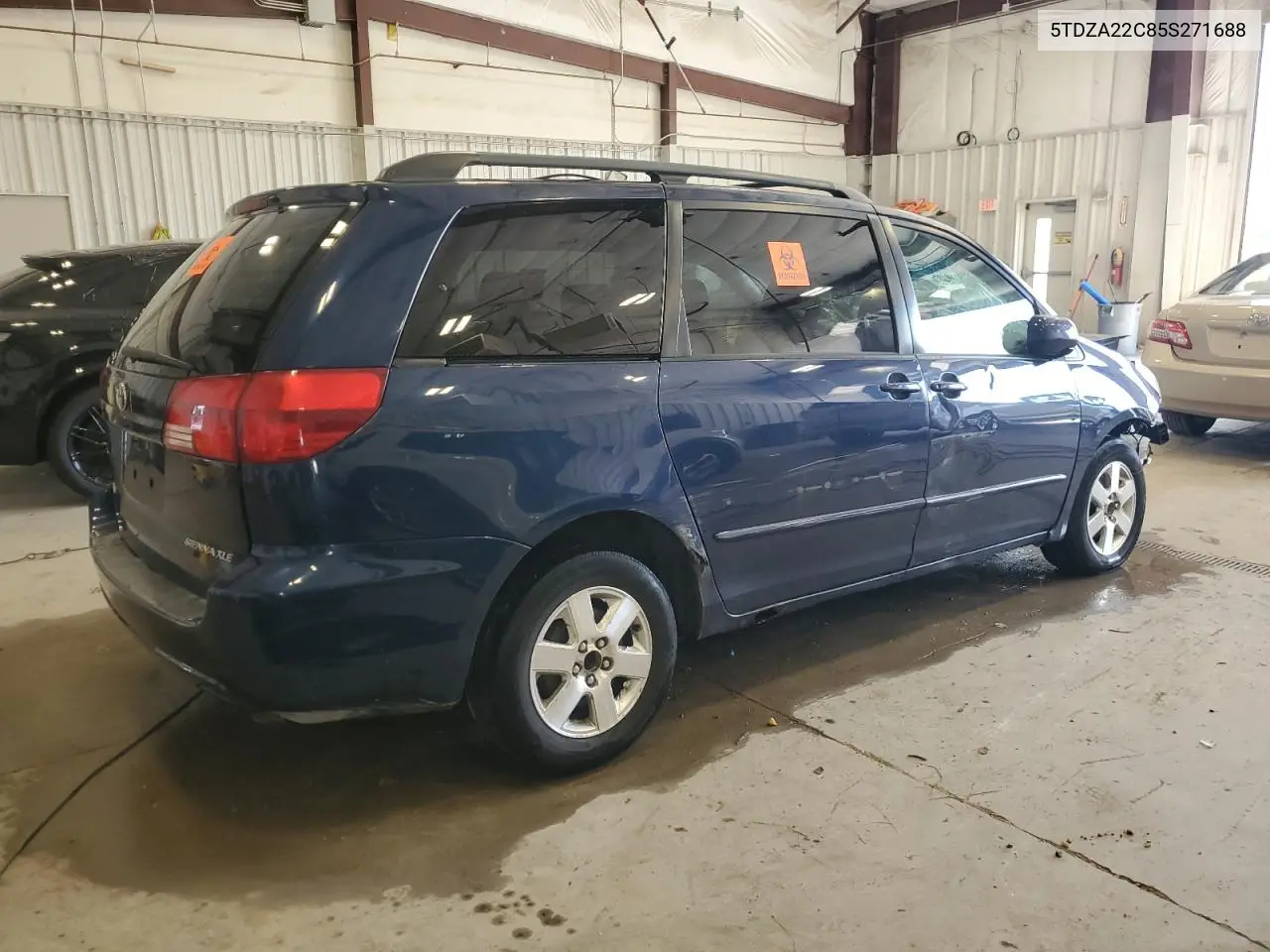 2005 Toyota Sienna Xle VIN: 5TDZA22C85S271688 Lot: 62462585