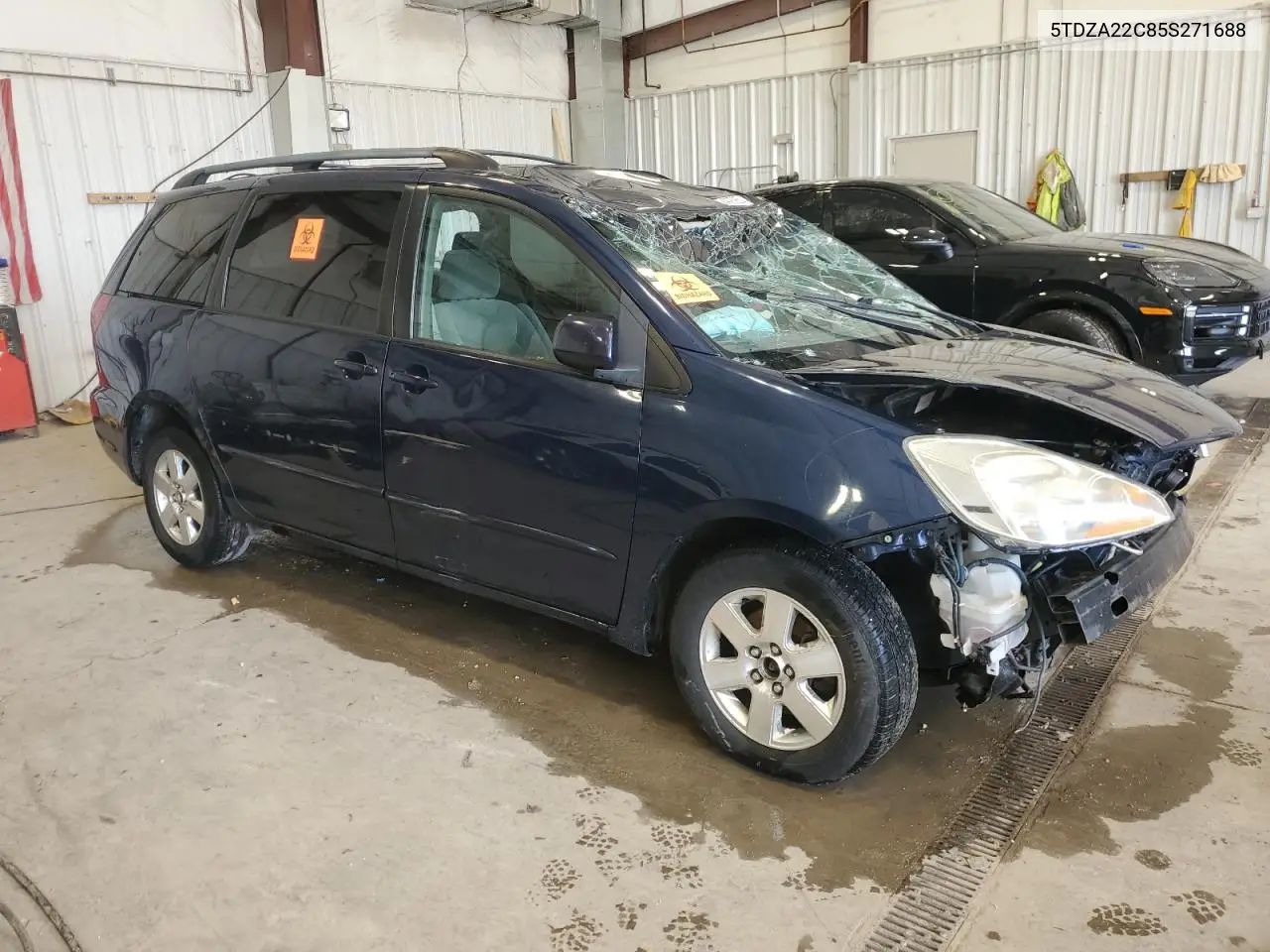 2005 Toyota Sienna Xle VIN: 5TDZA22C85S271688 Lot: 62462585