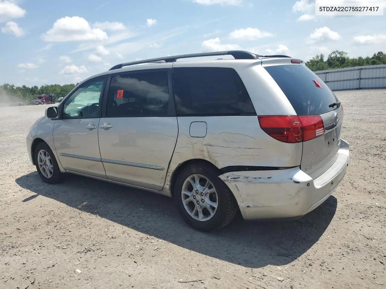 2005 Toyota Sienna Xle VIN: 5TDZA22C75S277417 Lot: 62954205
