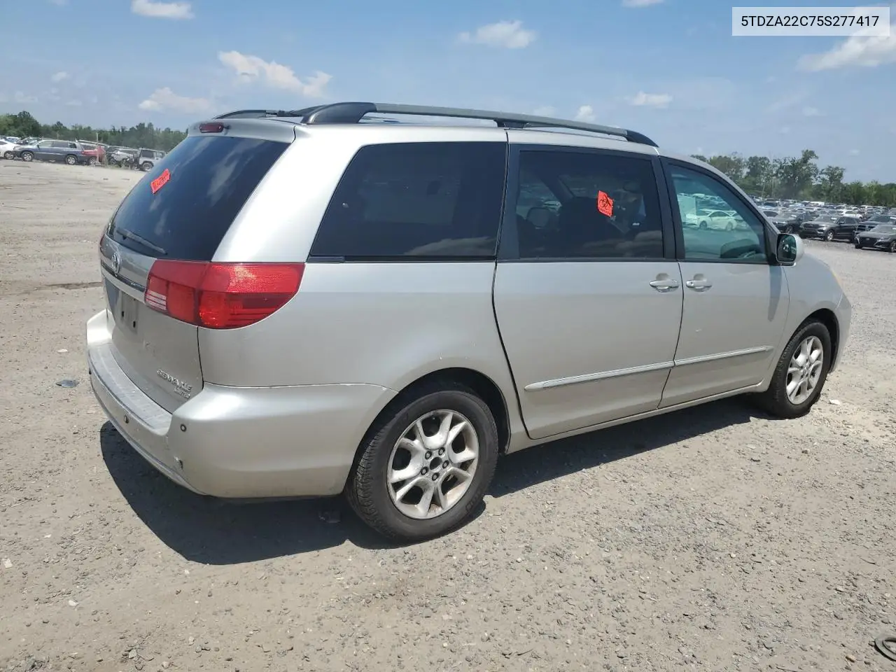 2005 Toyota Sienna Xle VIN: 5TDZA22C75S277417 Lot: 62954205
