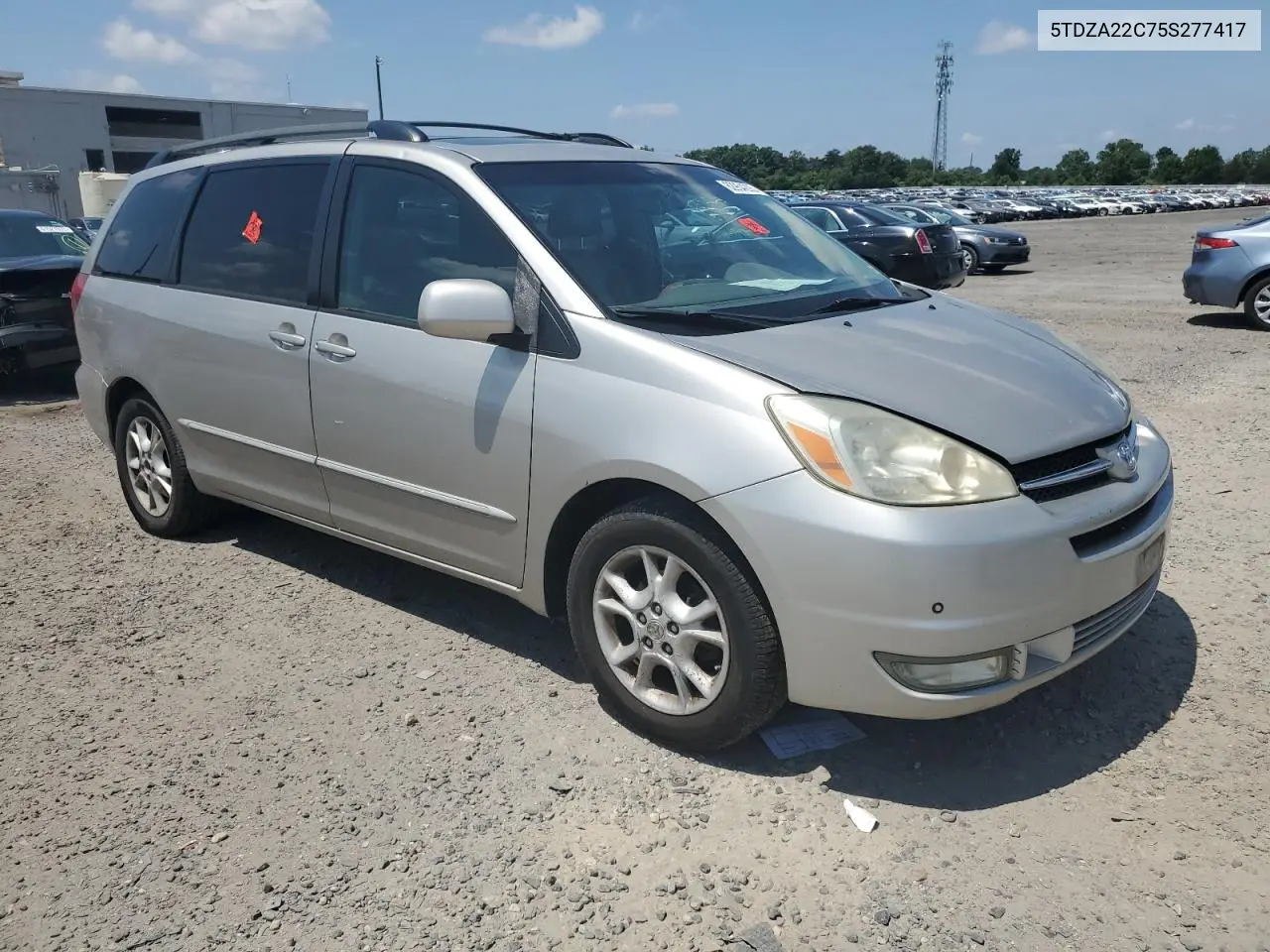 2005 Toyota Sienna Xle VIN: 5TDZA22C75S277417 Lot: 62954205