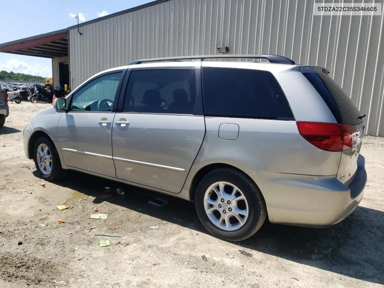 2005 Toyota Sienna Xle VIN: 5TDZA22C35S346605 Lot: 62999435