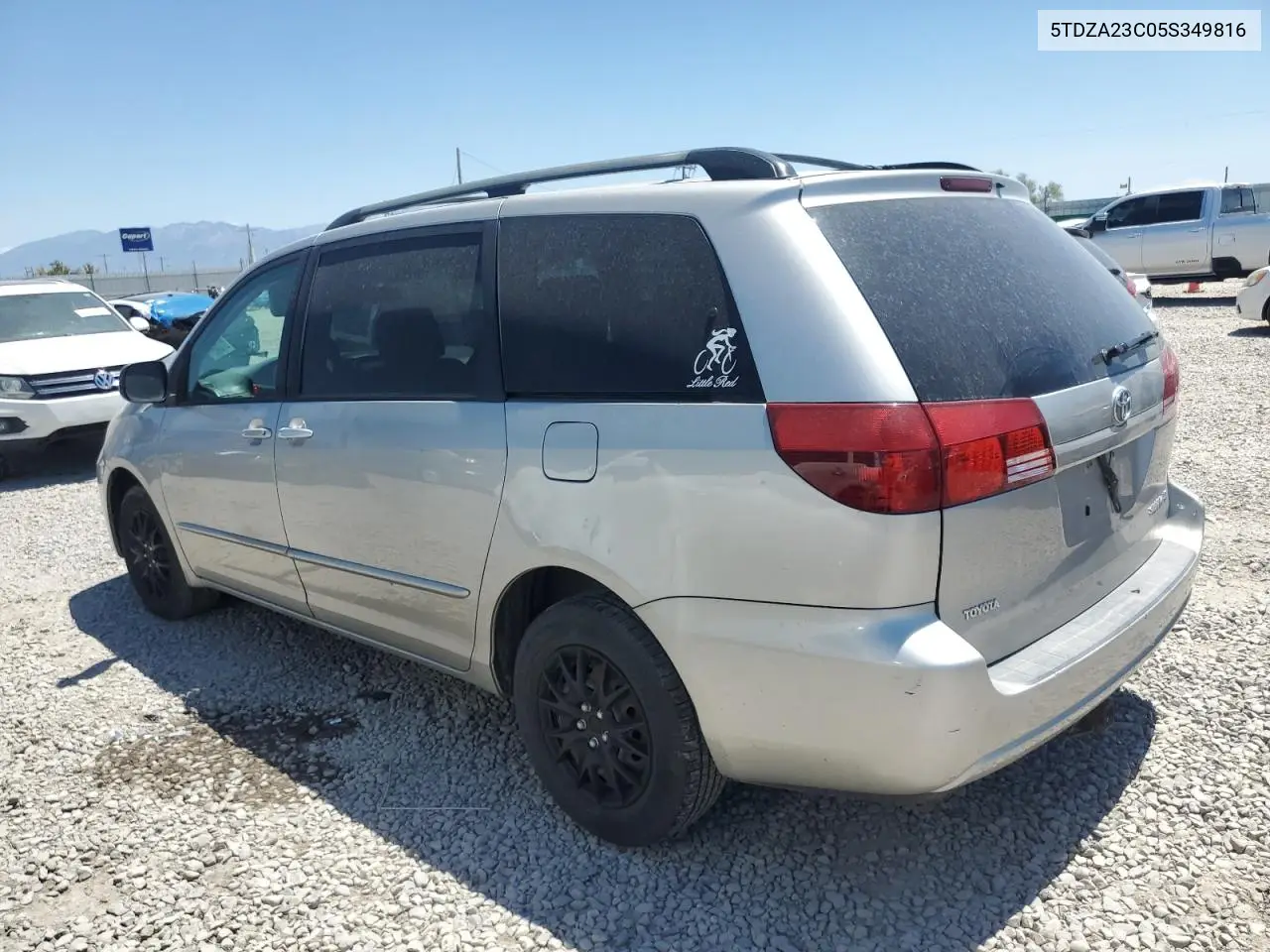 2005 Toyota Sienna Ce VIN: 5TDZA23C05S349816 Lot: 64096835