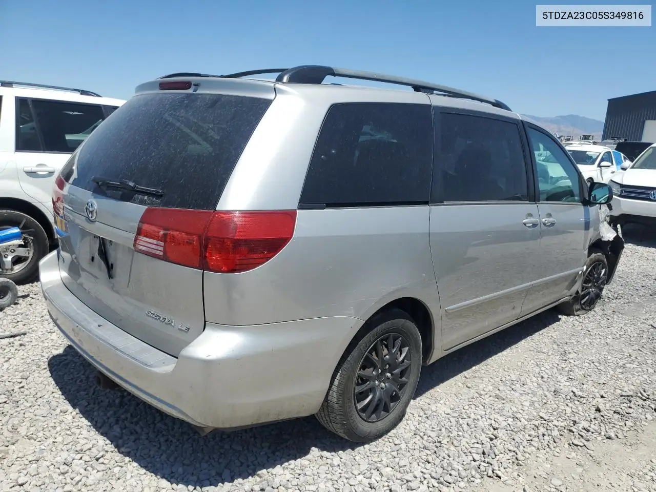 2005 Toyota Sienna Ce VIN: 5TDZA23C05S349816 Lot: 64096835