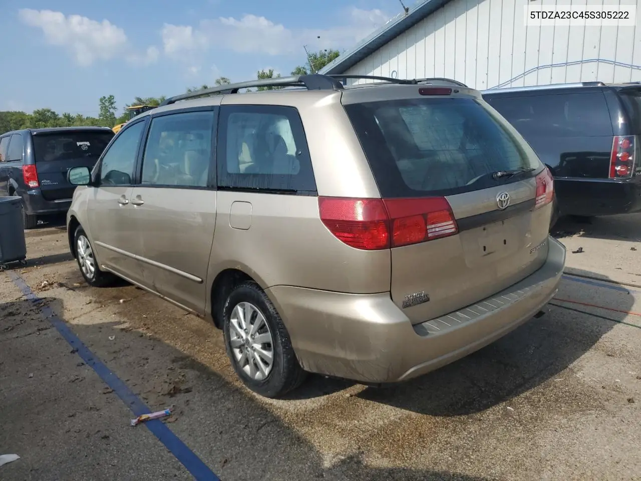 2005 Toyota Sienna Ce VIN: 5TDZA23C45S305222 Lot: 64660495