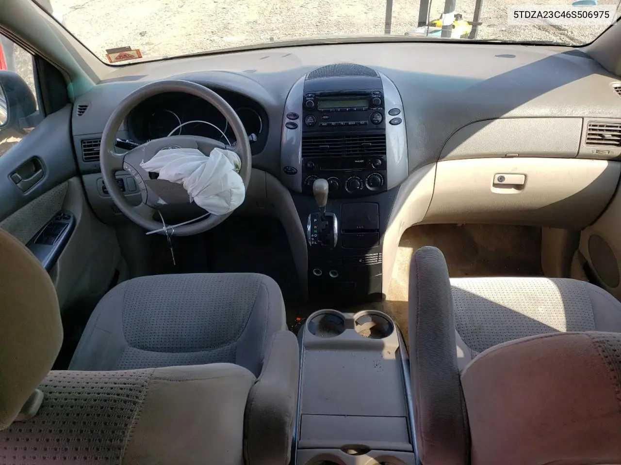 2006 Toyota Sienna Ce VIN: 5TDZA23C46S506975 Lot: 52602655